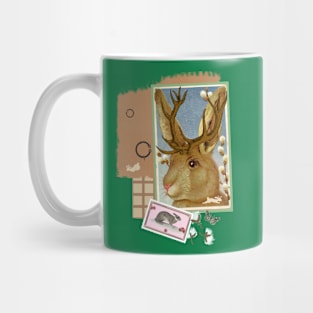 Jackalope Scraps Mug